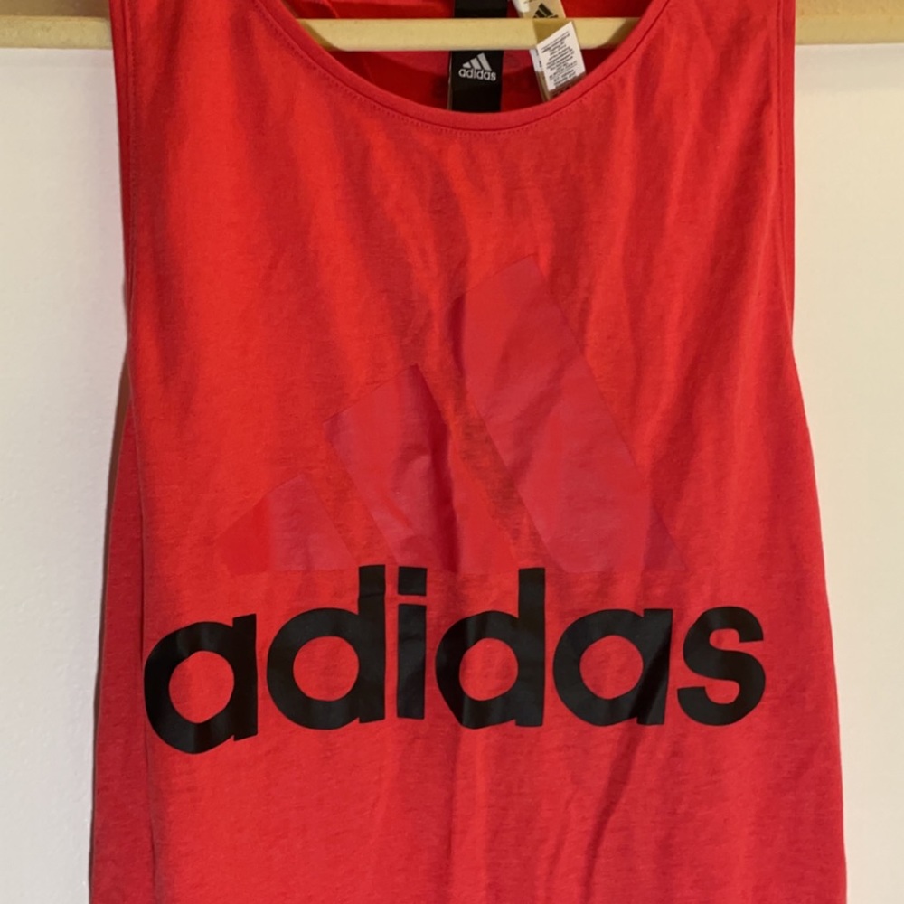 New Adidas Racerback Tank Top - Picture 3 of 10